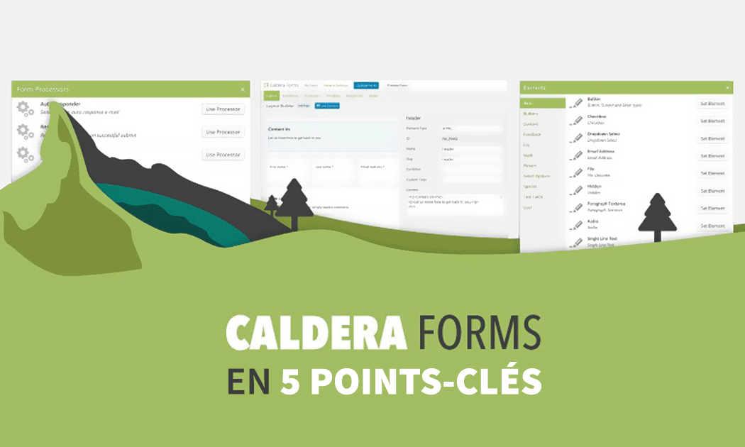 5 bonnes raisons de choisir Caldera Forms pour vos formulaires