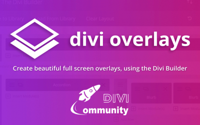 Affichez du contenu dans des modales avec Divi Overlays