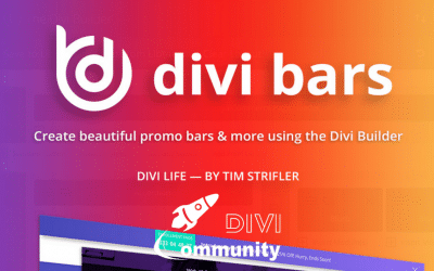 Divi Bars: créez des barres d’appel à l’action avec le Divi Builder