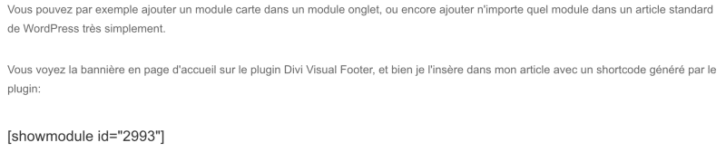 divi simple shortcode article