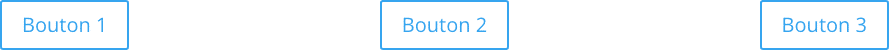 Rendu de boutons alignés horizontalement avec une ligne de plusieurs colonnes dans le Divi Builder