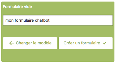 Créez un nouveau formulaire dans Caldera Forms