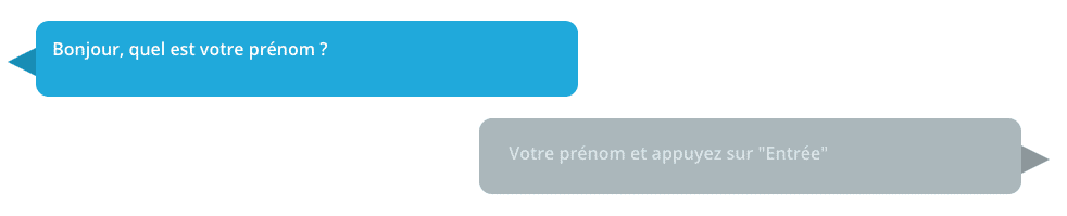 Styler en CSS les bulles pour le formulaire de type chatbot