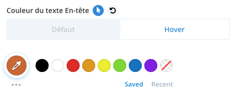 Les effets au survol (hover) dans Divi