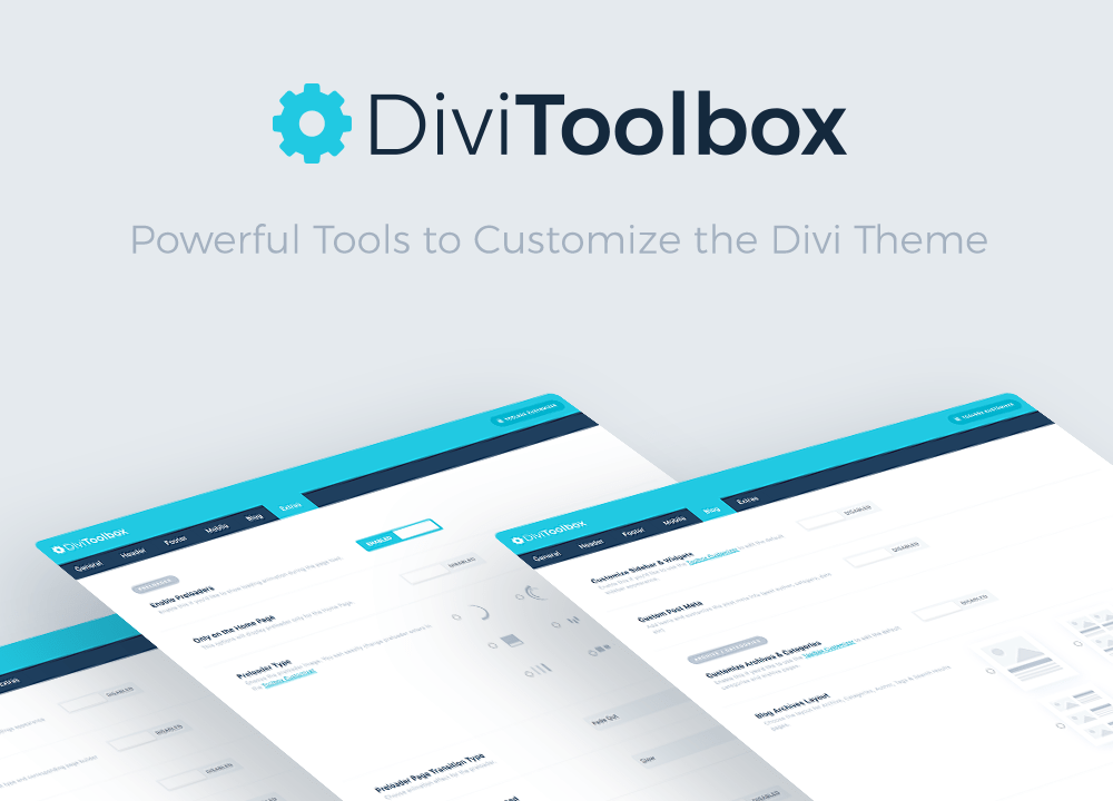 Le plugin Divi Toolbox