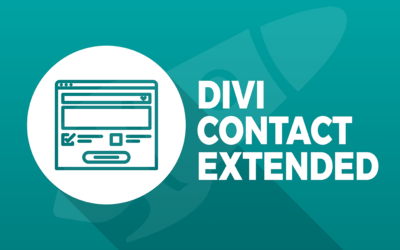 Améliorez votre formulaire de contact avec Divi Contact Extended