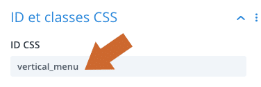 Ajouter un identifiant CSS au module Menu avec le Divi Builder