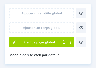 Ajouter un pied de page global avec le Divi Theme Builder